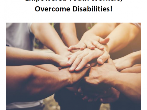  Empowered Youth Workers, Overcome Disabilities!